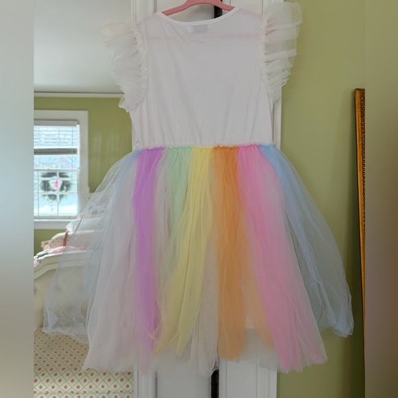 Lola + The Boys Crystal Rainbow Tulle Dress NWOT - Picture 7 of 7